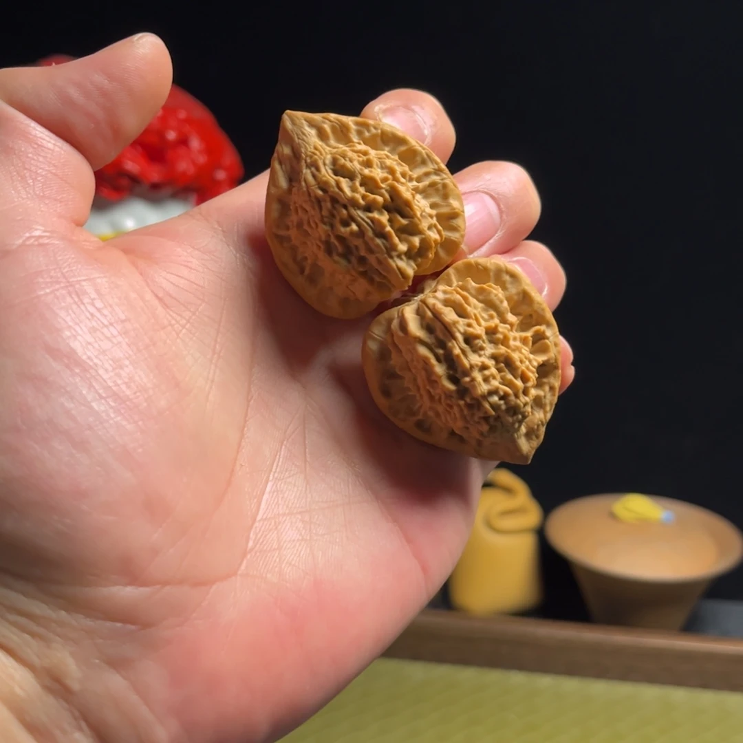 吊坠文玩核桃38朱雀