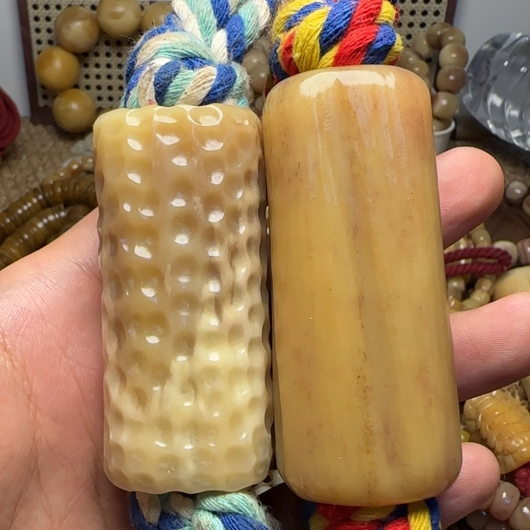 枣木驼骨手工两个腿骨