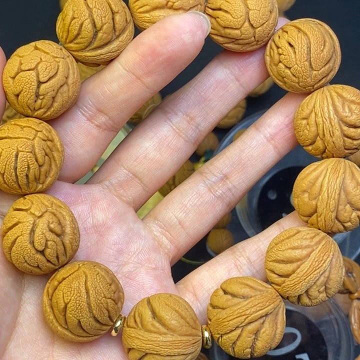 吊坠桃核秦岭龙纹桃核22