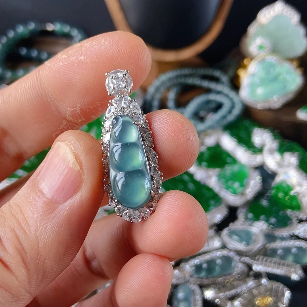 翡翠吊坠(不含链)未镶嵌089吊坠