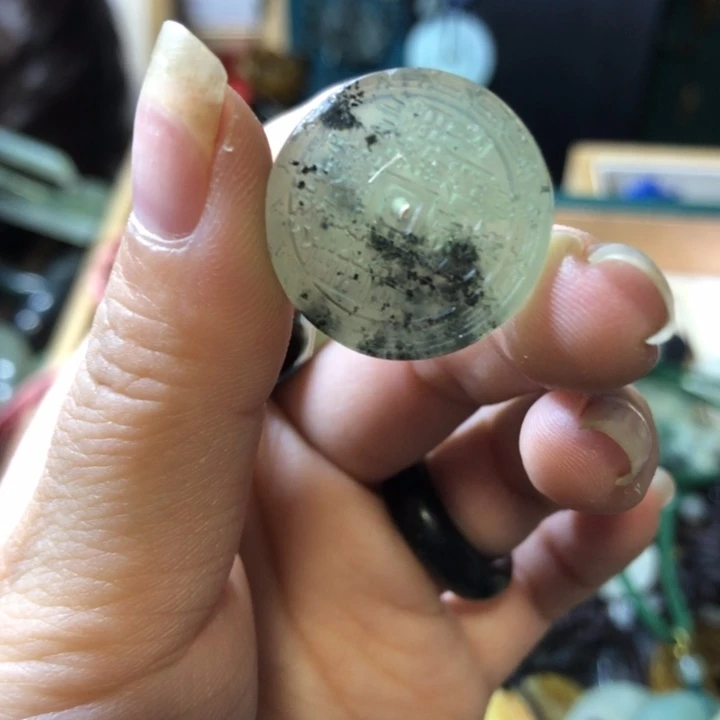 岫玉未镶嵌岫玉挂件
