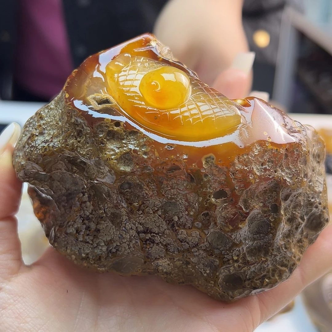 玛瑙/玉髓未镶嵌吊坠(不含链)