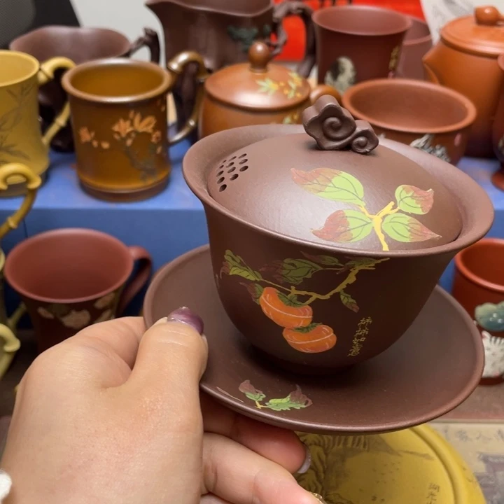 紫砂茶杯紫砂主人杯