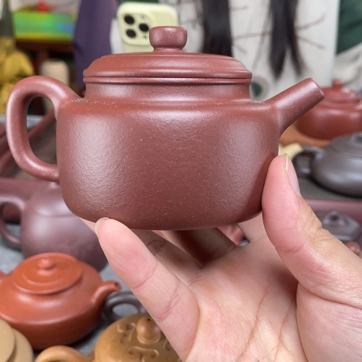 5***7紫砂茶壶微瑕德钟