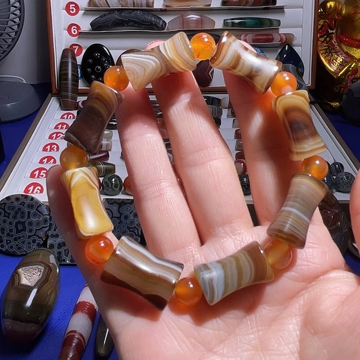 未镶嵌玛瑙吊坠玛瑙手链