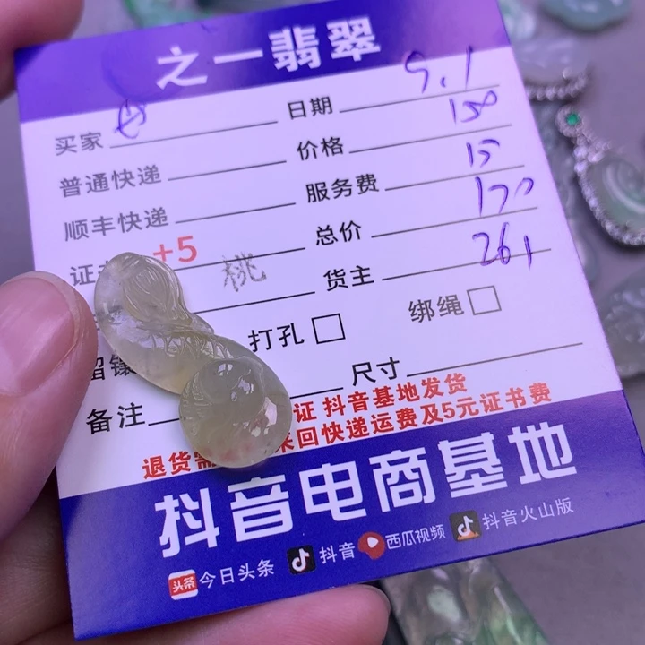 颈饰未镶嵌翡翠世**鉴