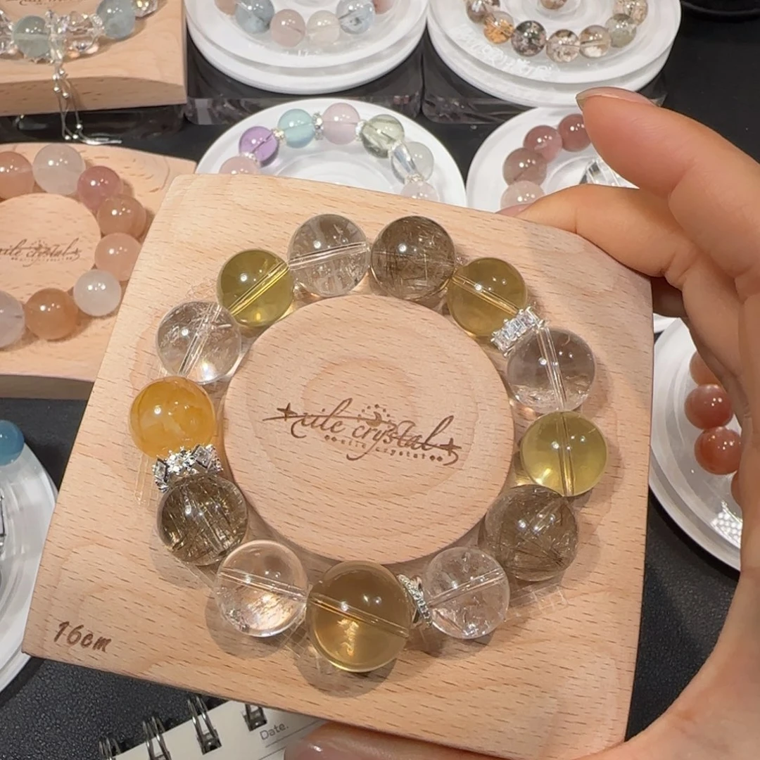 直播间水晶DIY银S925镶嵌紫晶头****货