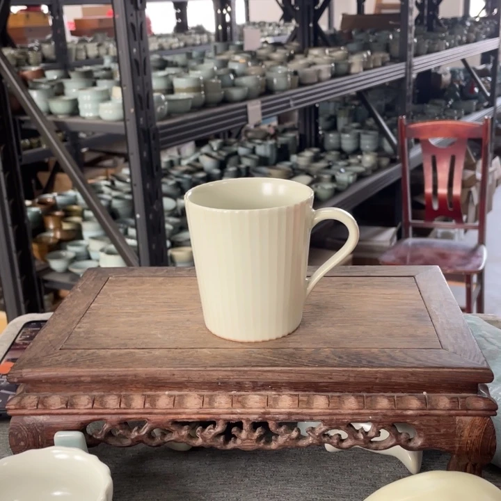 摆件茶沫釉咖啡杯 定制