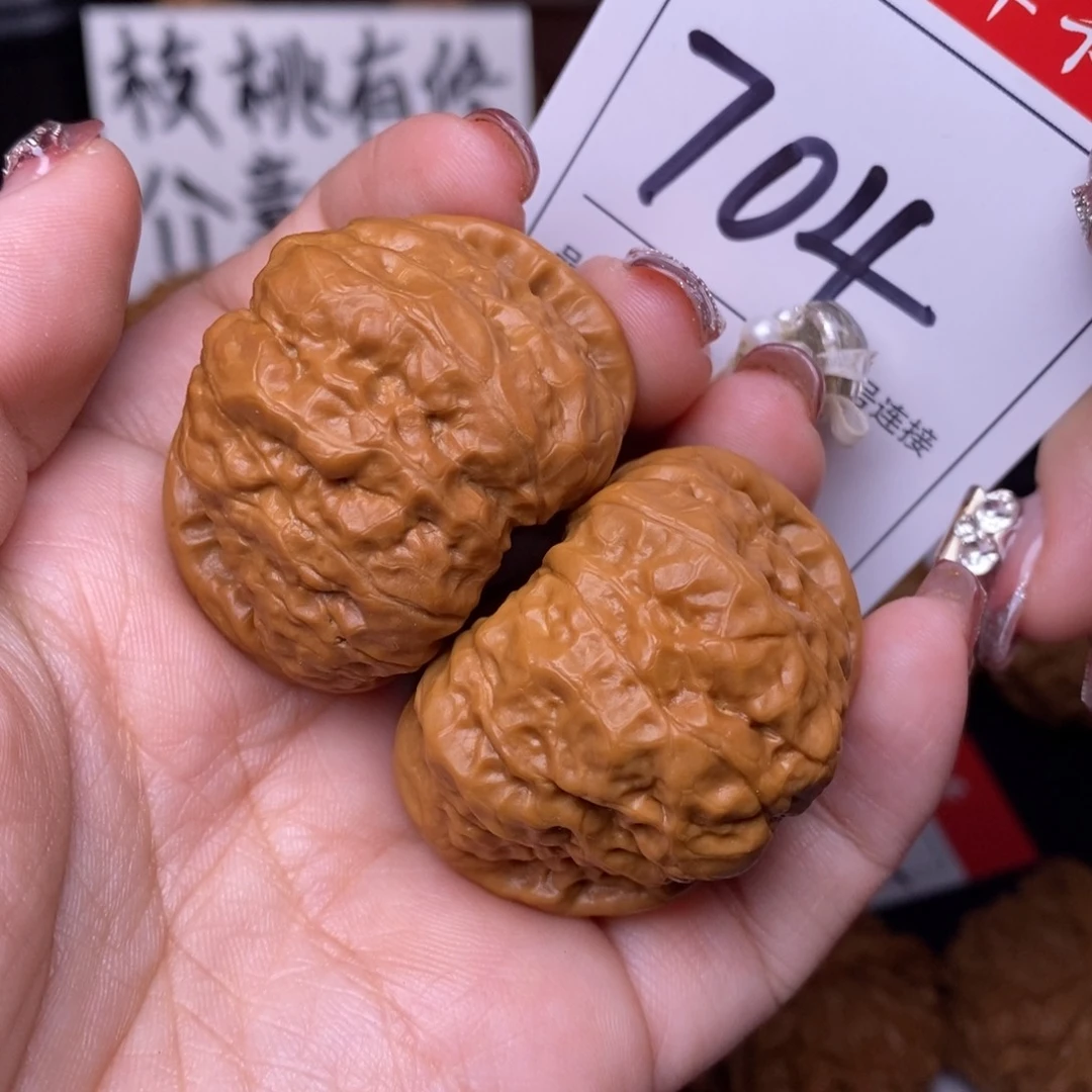 文玩核桃把件704蛤蟆头4,1