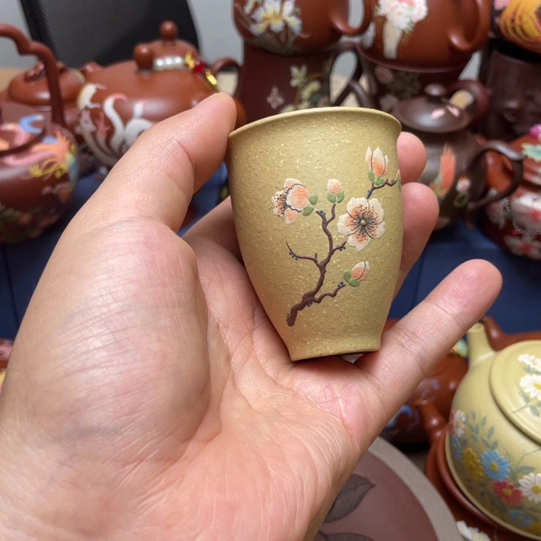 茶杯紫砂紫砂主人杯50cc