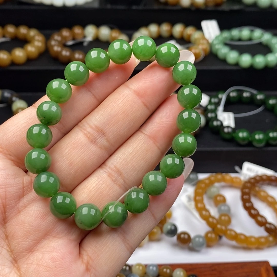 和田玉手串未镶嵌