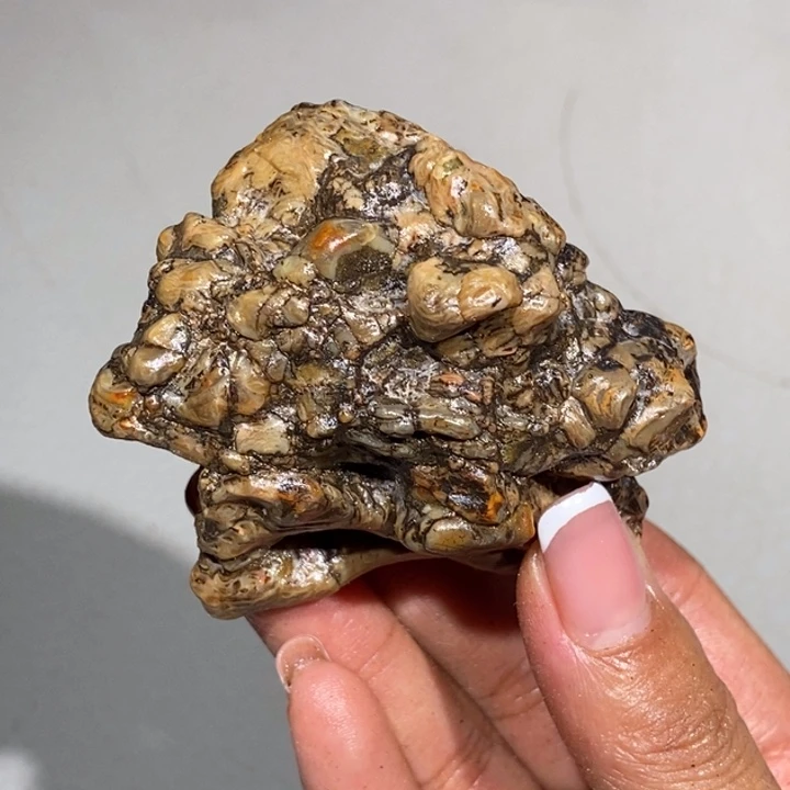 玛瑙/玉髓车挂合金石****缘212