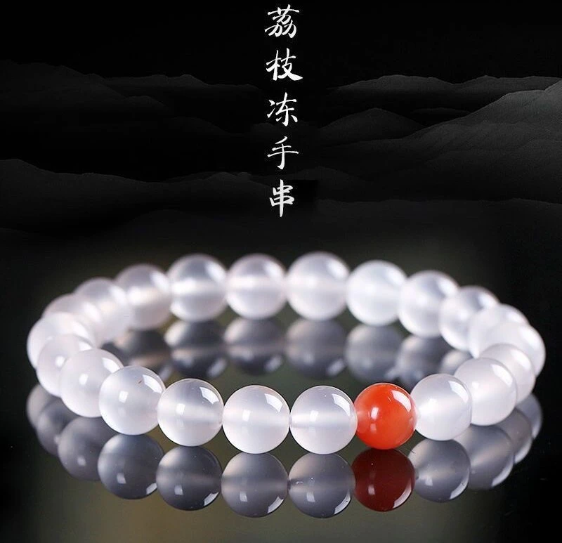 荔枝冻冰玛瑙手串