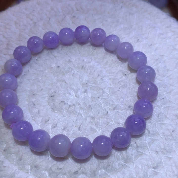 翡翠手链未镶嵌红妖紫手串