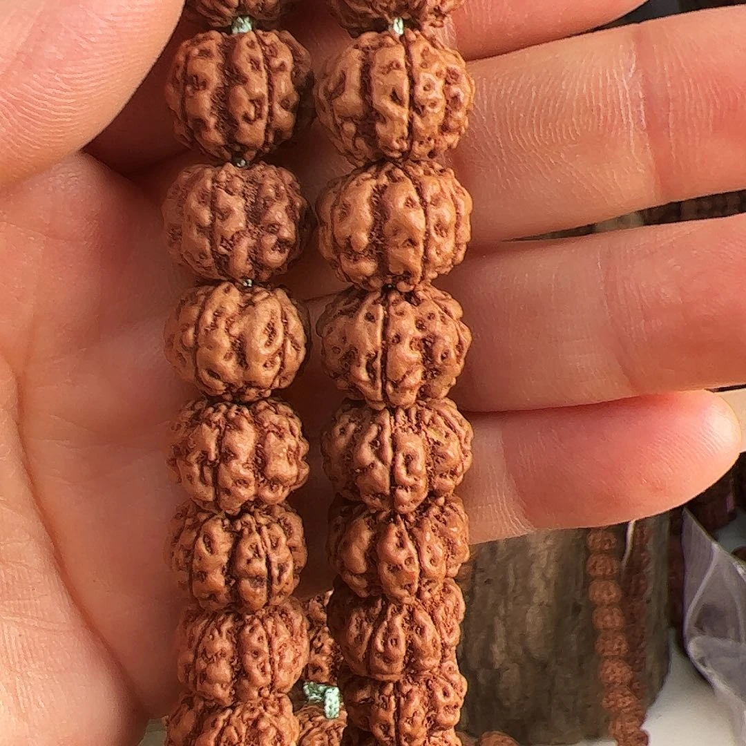 棠***颜手串金刚菩提小金刚菩提手串，红方印梅花
