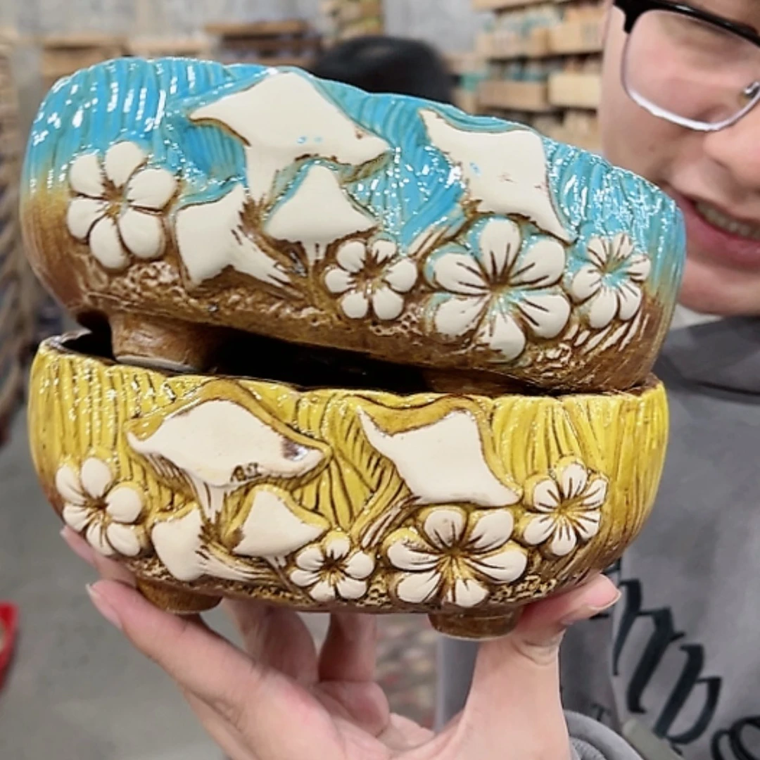 【闪购商品】陶瓷花盆