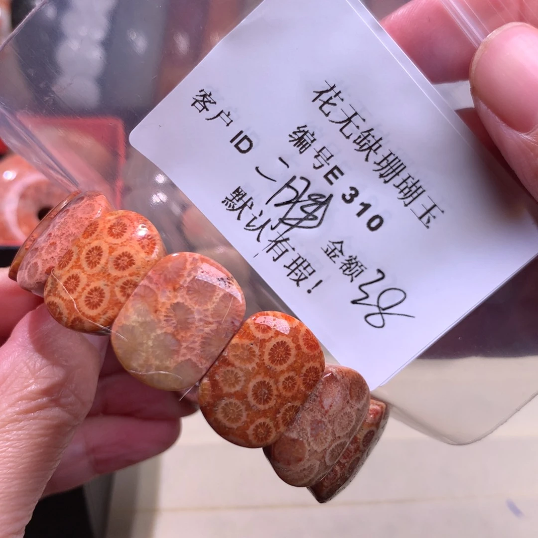 硅化玉颈饰未镶嵌二*