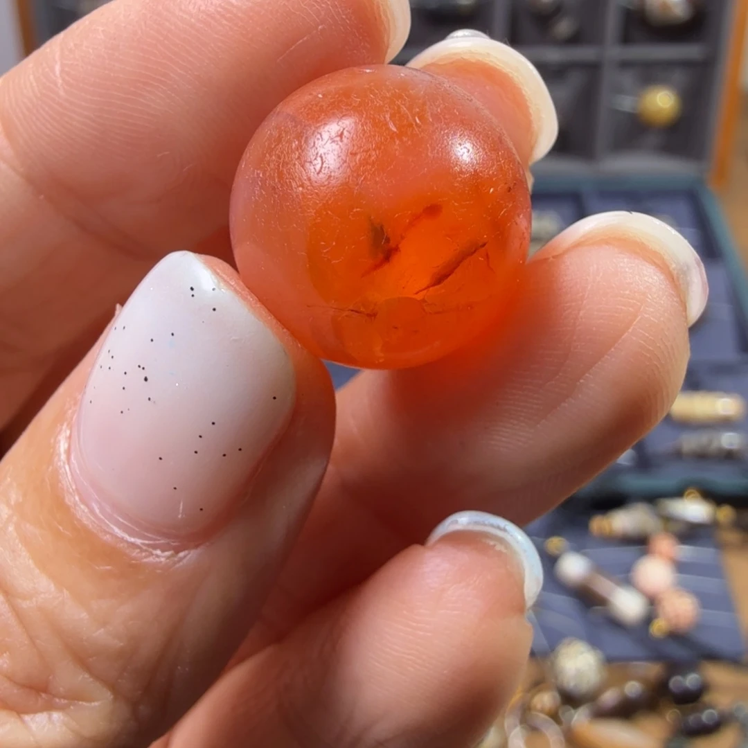 石英质玉红玉髓未镶嵌