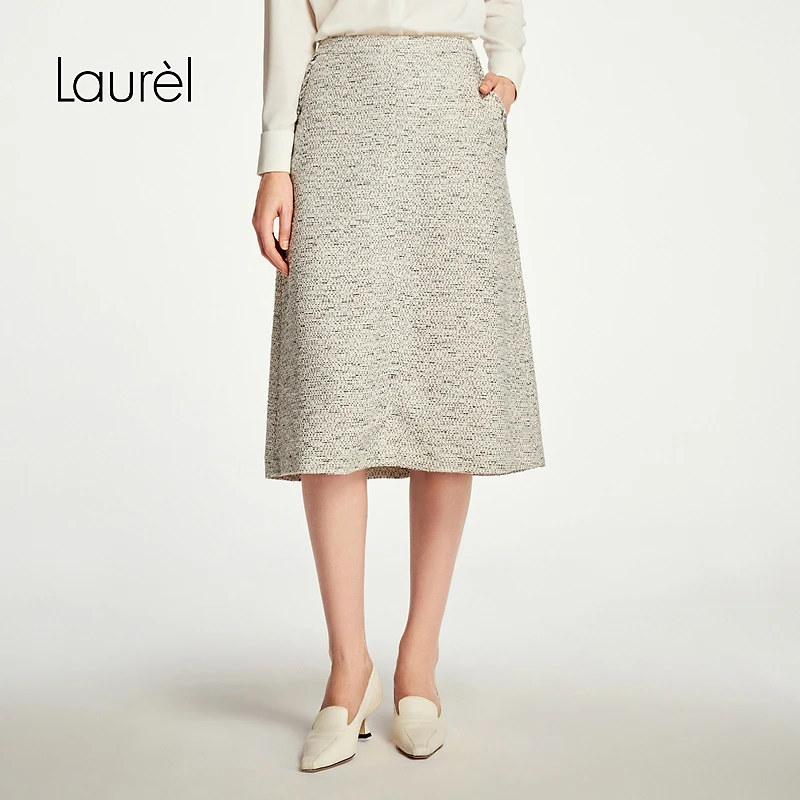【晨粉专享】Laurel小香风半裙女LWL353Q00300