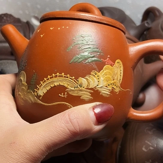 全手工制作宜兴紫砂壶