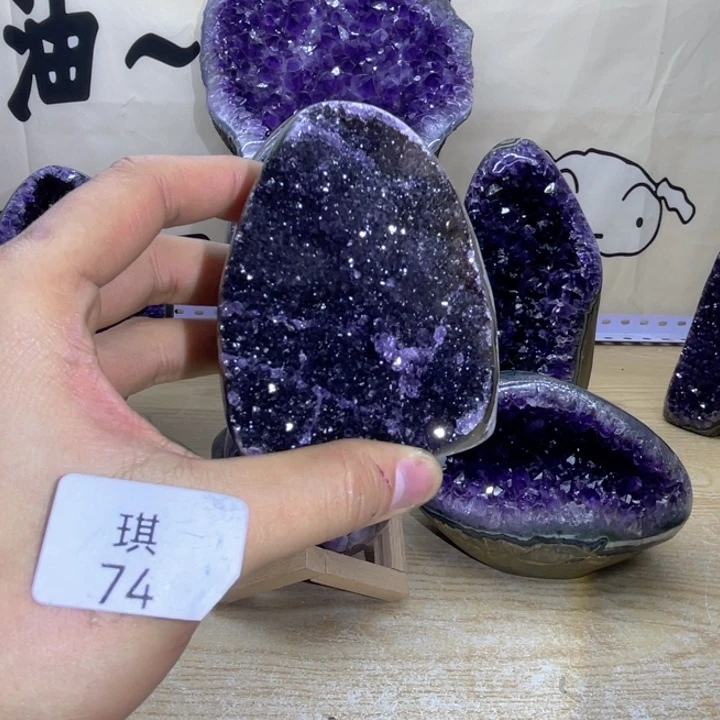 未镶嵌珠宝半成品紫晶