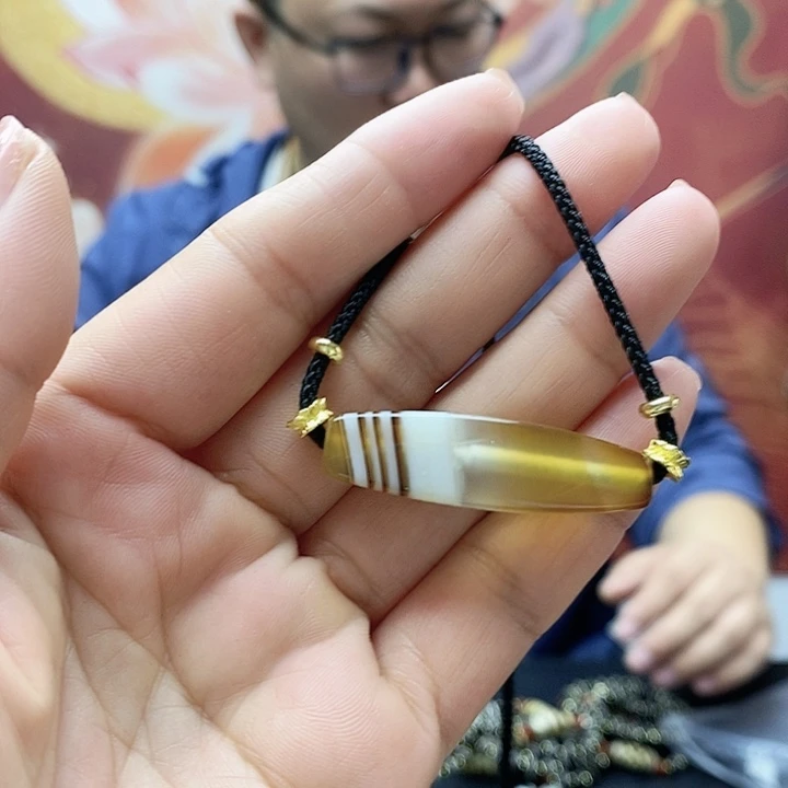 玛瑙/玉髓合金颈饰