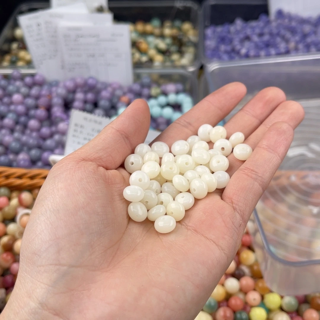 白玉菩提吊坠q9mm 100+20