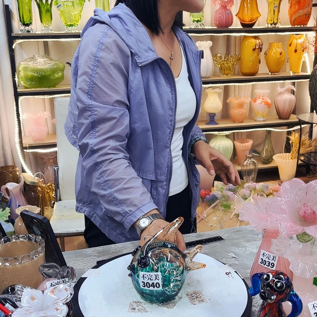 鱼3040 家悦琉璃工艺品不完美