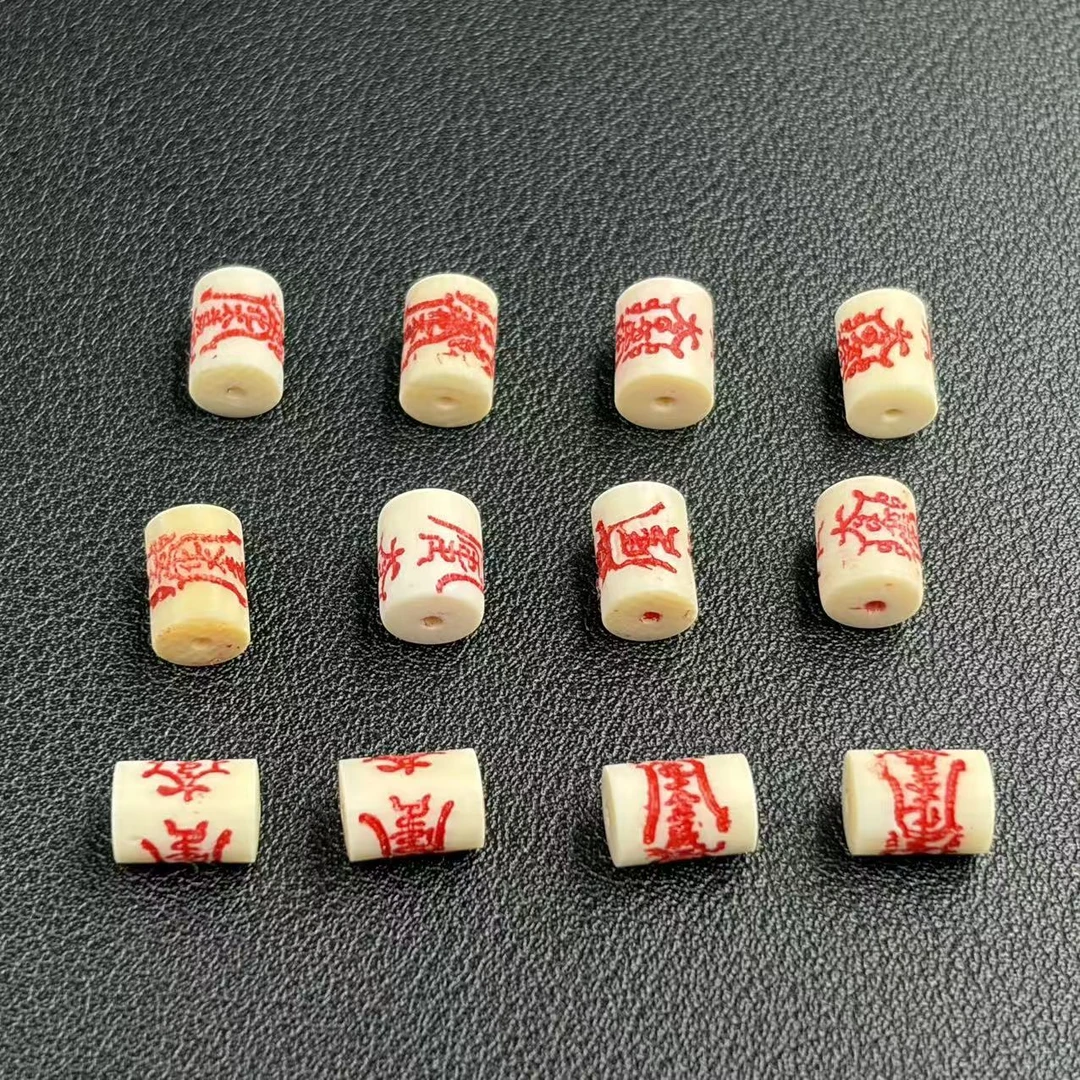 「戴琴珠宝」DQ5226-猛犸6mm左右通孔配件（多样性发其一）