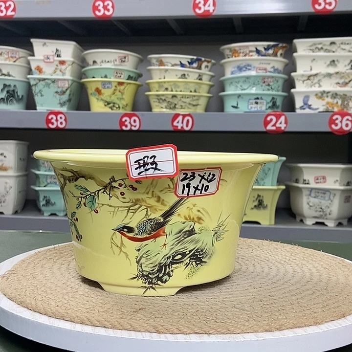 紫砂紫砂花盆2211