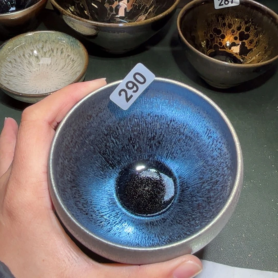 茶盏全手工原矿原釉建盏