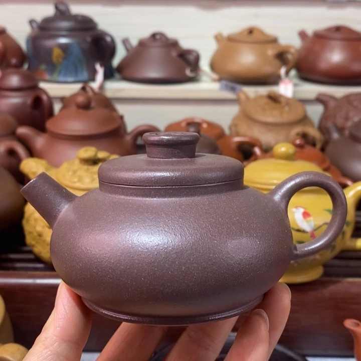 茶壶紫砂微瑕处理一把