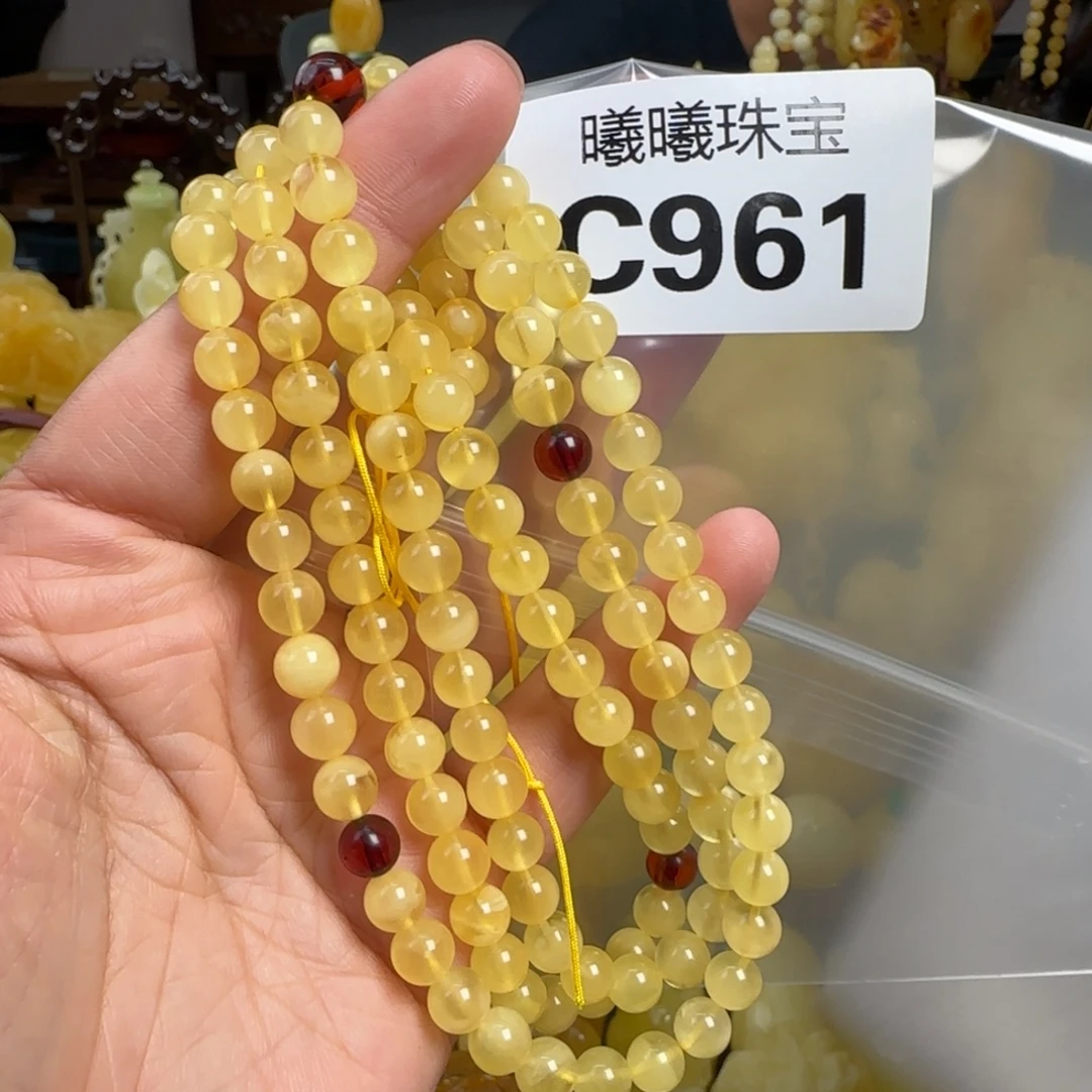 蜜蜡未镶嵌珠宝奇石6