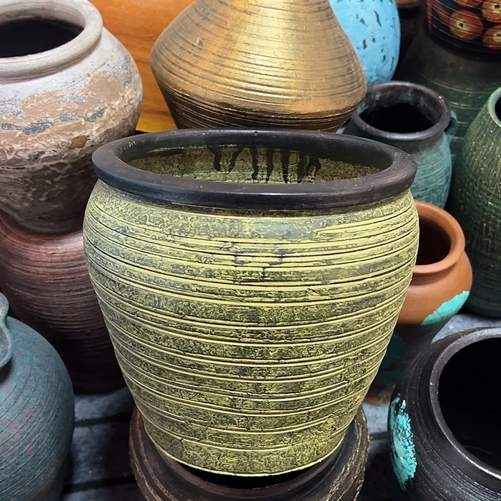 黄色小缸高20口20默认打孔