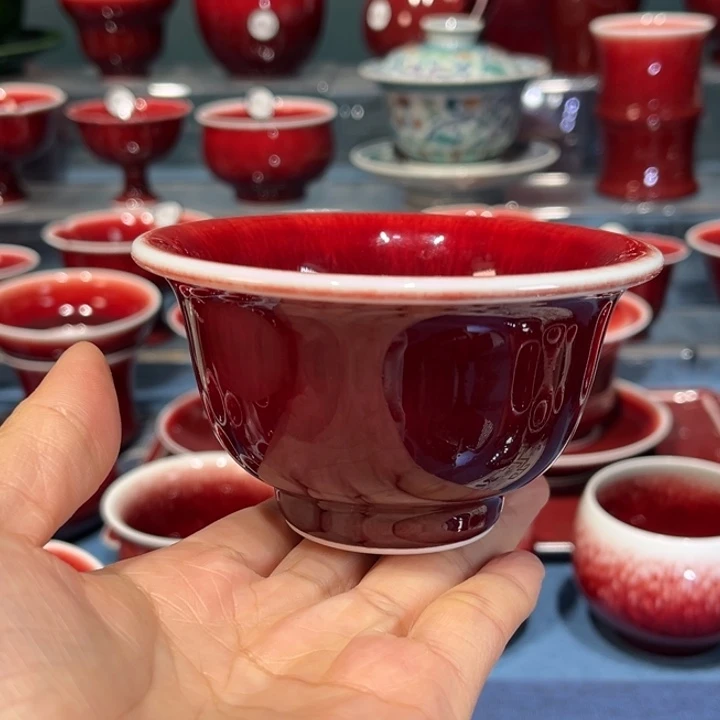 自***人景德镇陶瓷浅行窑压手