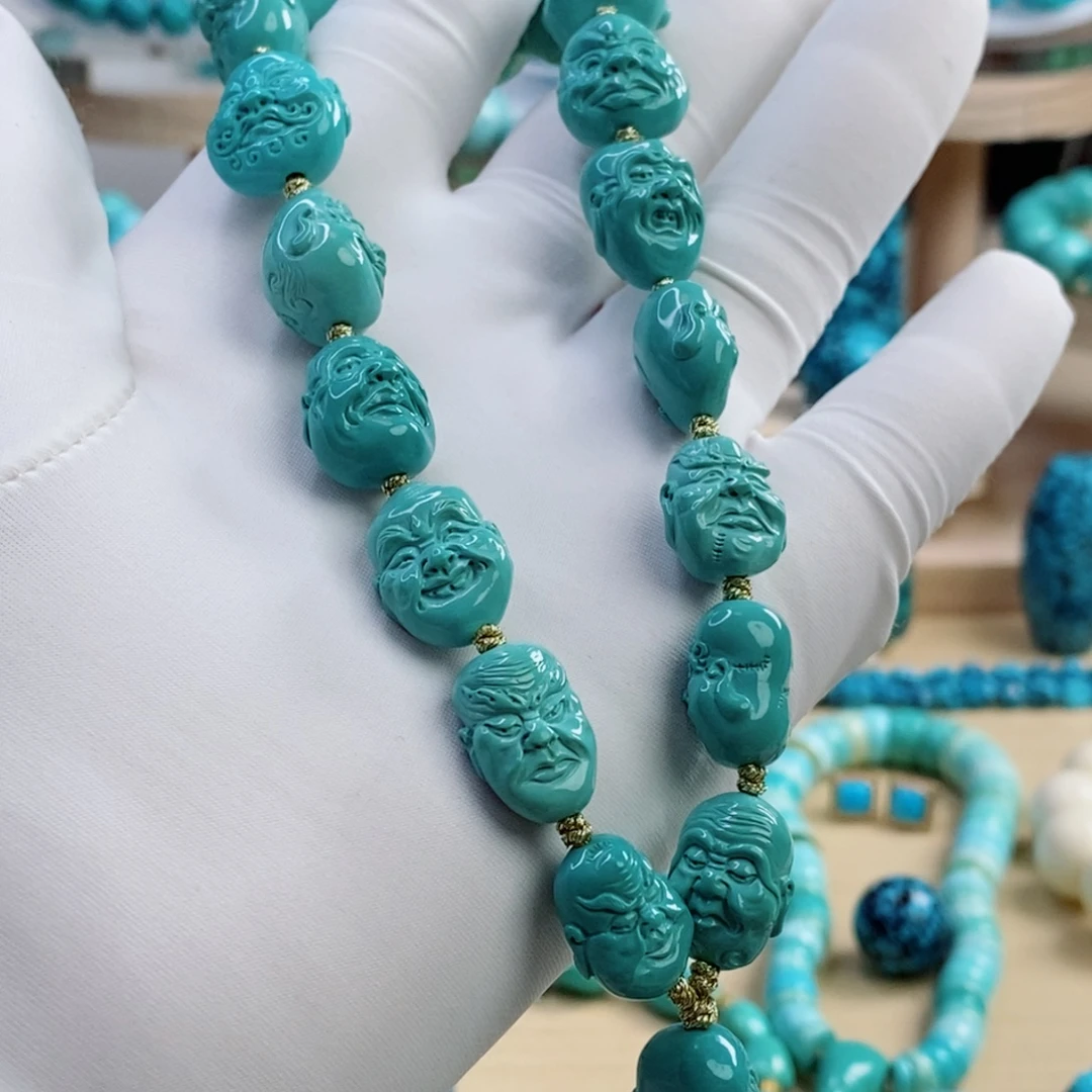 拱***乐绿松石未镶嵌其他