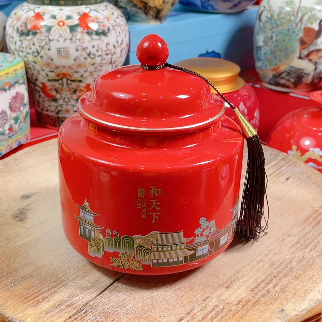 【闪购商品】罐陶瓷茶叶罐密封罐