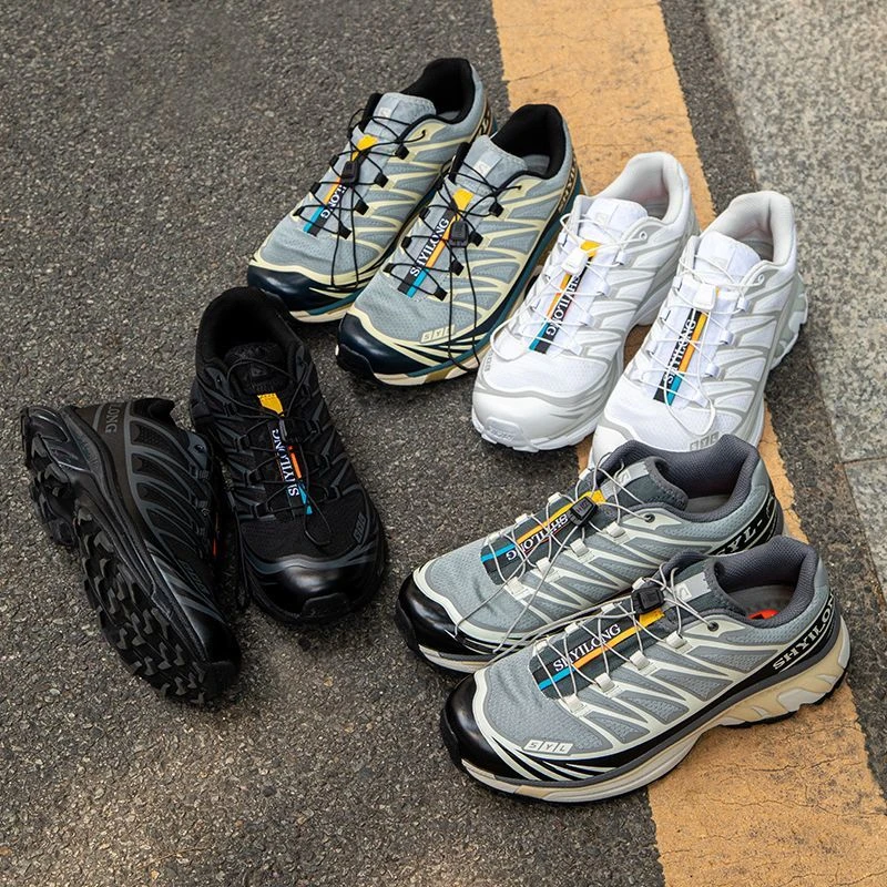 户外越野XT6登山徒步鞋减震防滑情侣同穿百搭休闲时尚运动鞋