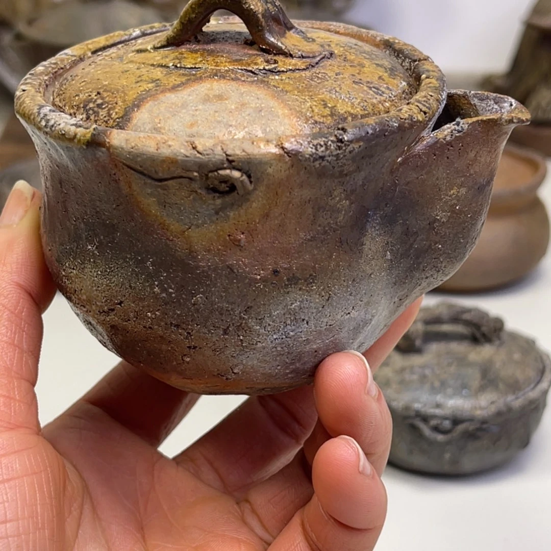 备前烧作品（陶月