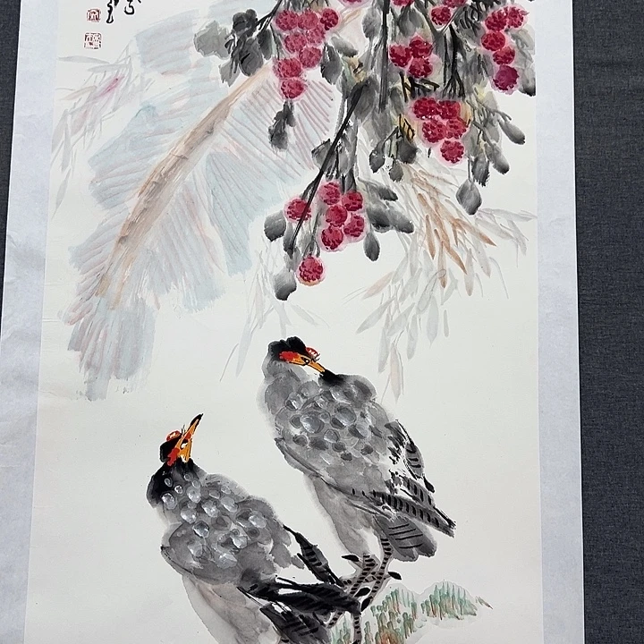 国画书画作品多次