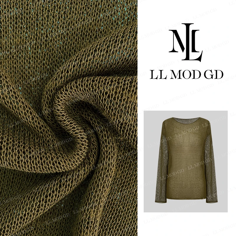 【周周】韩版针织衫2024时尚超薄欧尼气质宽松上衣XR-251774