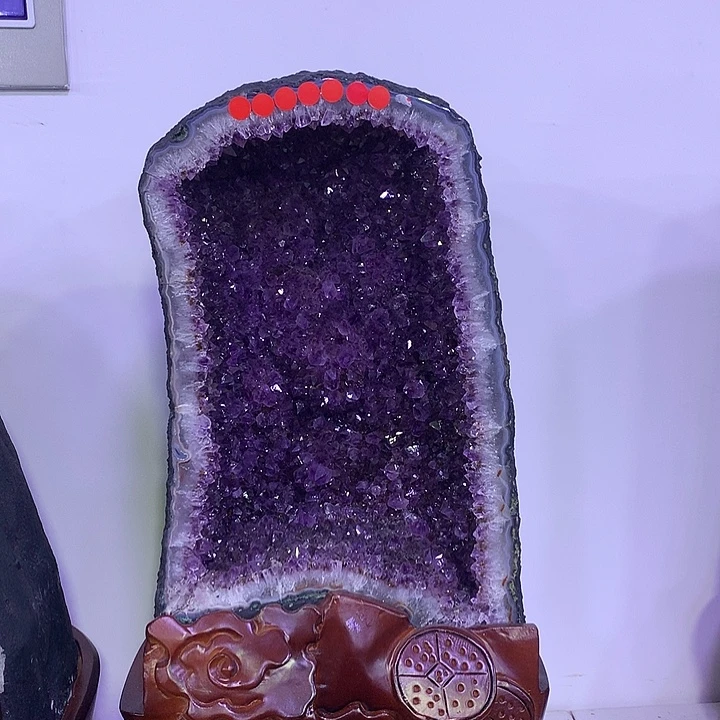 紫晶大型摆件（非配饰）未镶嵌