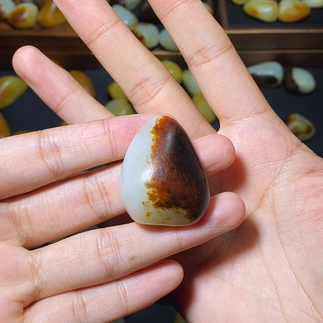 斌***少未镶嵌手链和田玉