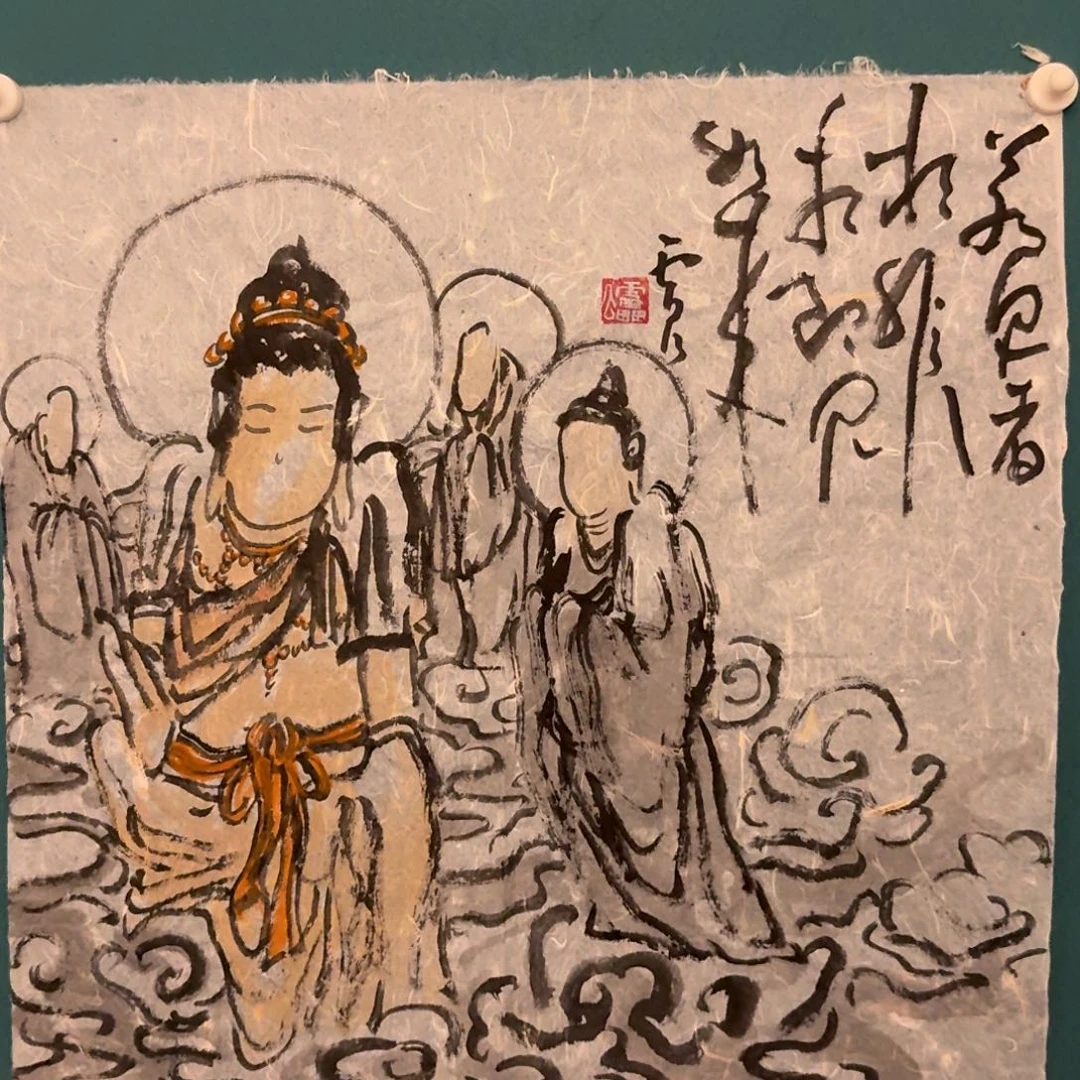 国画雷公老师作品画作