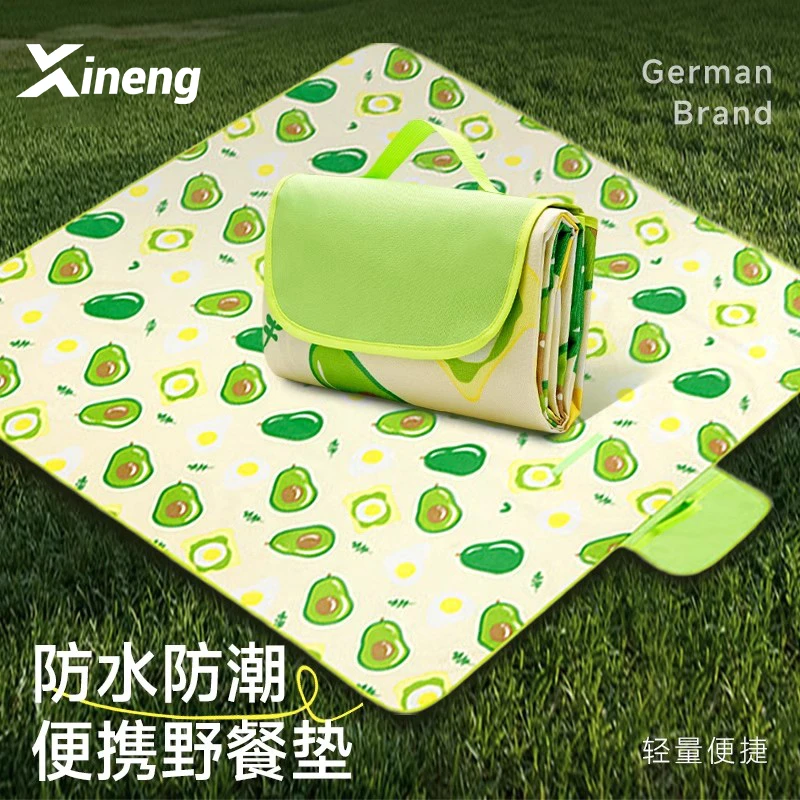 野餐垫防潮垫加厚春游户外防水超声波地垫便携野炊春游露营帐篷垫