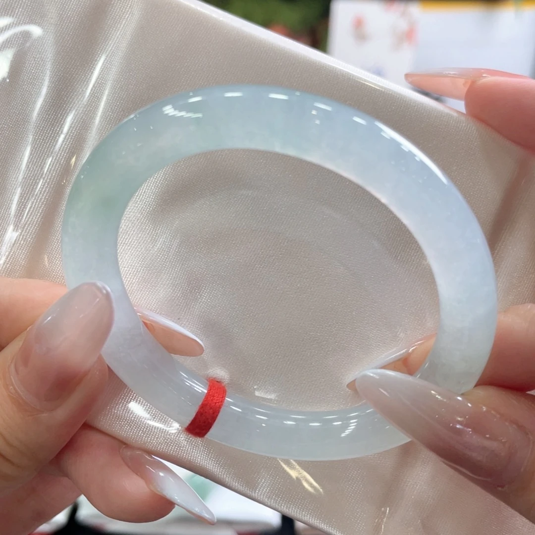 翡翠未镶嵌手镯52贵圆 性价比高