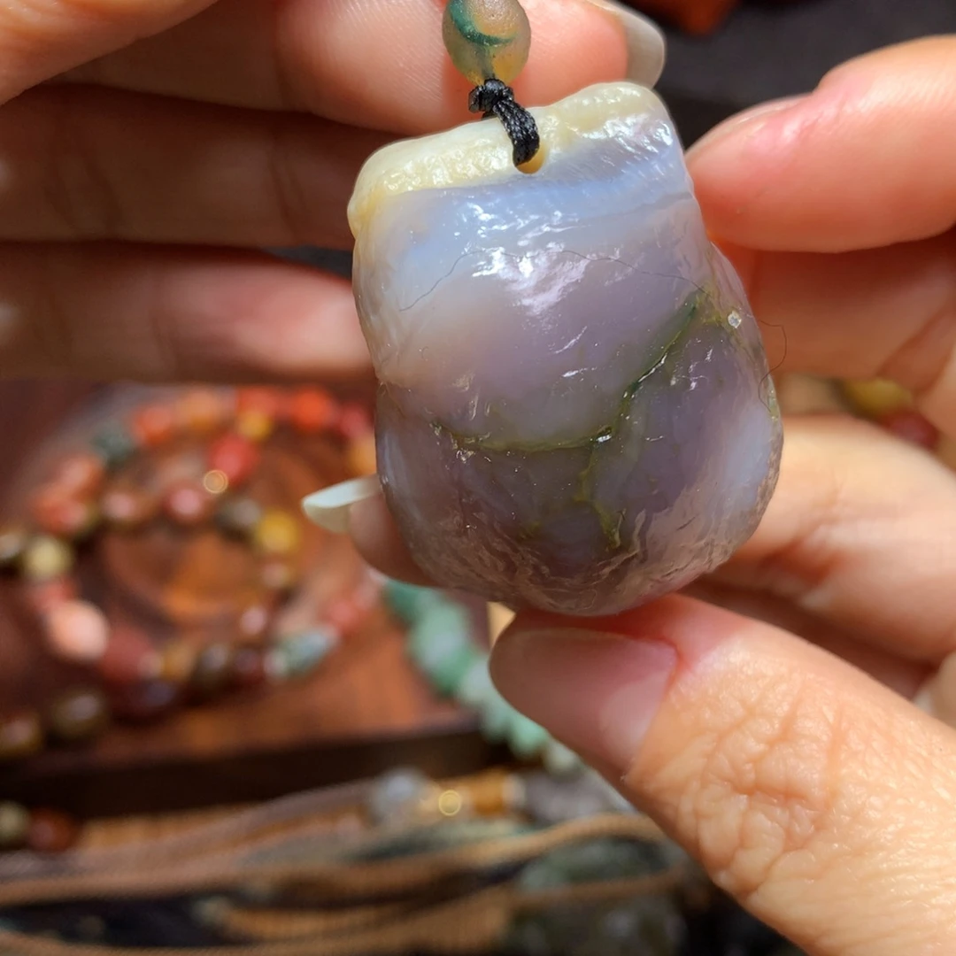 未镶嵌玛瑙/玉髓珠宝半成品