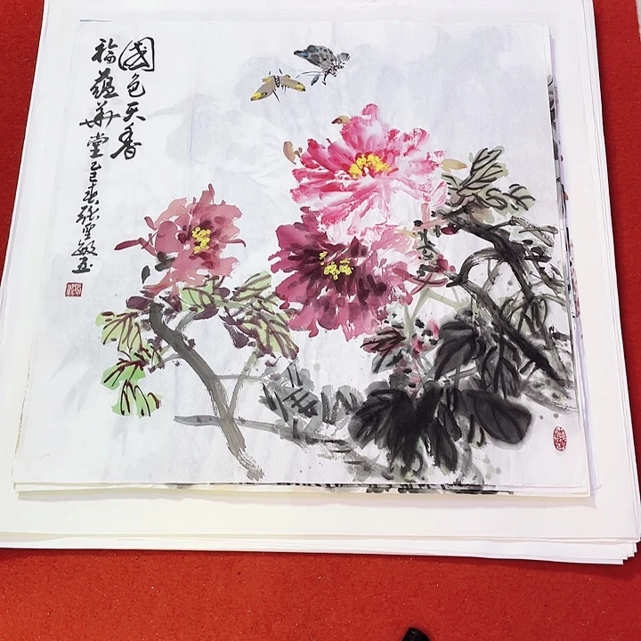 国画张圣敏先生纯手绘作品