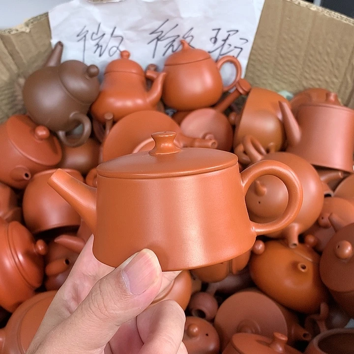 紫砂茶壶原矿朱泥茶具茶壶家用120