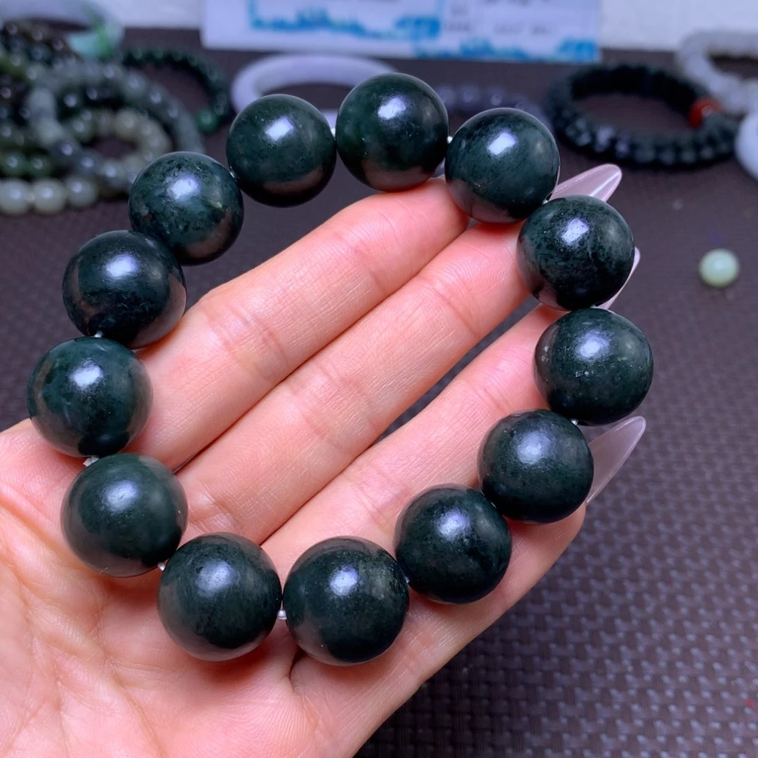 未镶嵌手串和田玉卡18